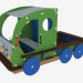 3 डी मॉडल बच्चों के खेलने के उपकरण ट्रक (5110) - पूर्वावलोकन