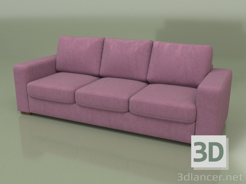 3D modeli Koltuk dört kişilik Morti (Lounge 15) - önizleme