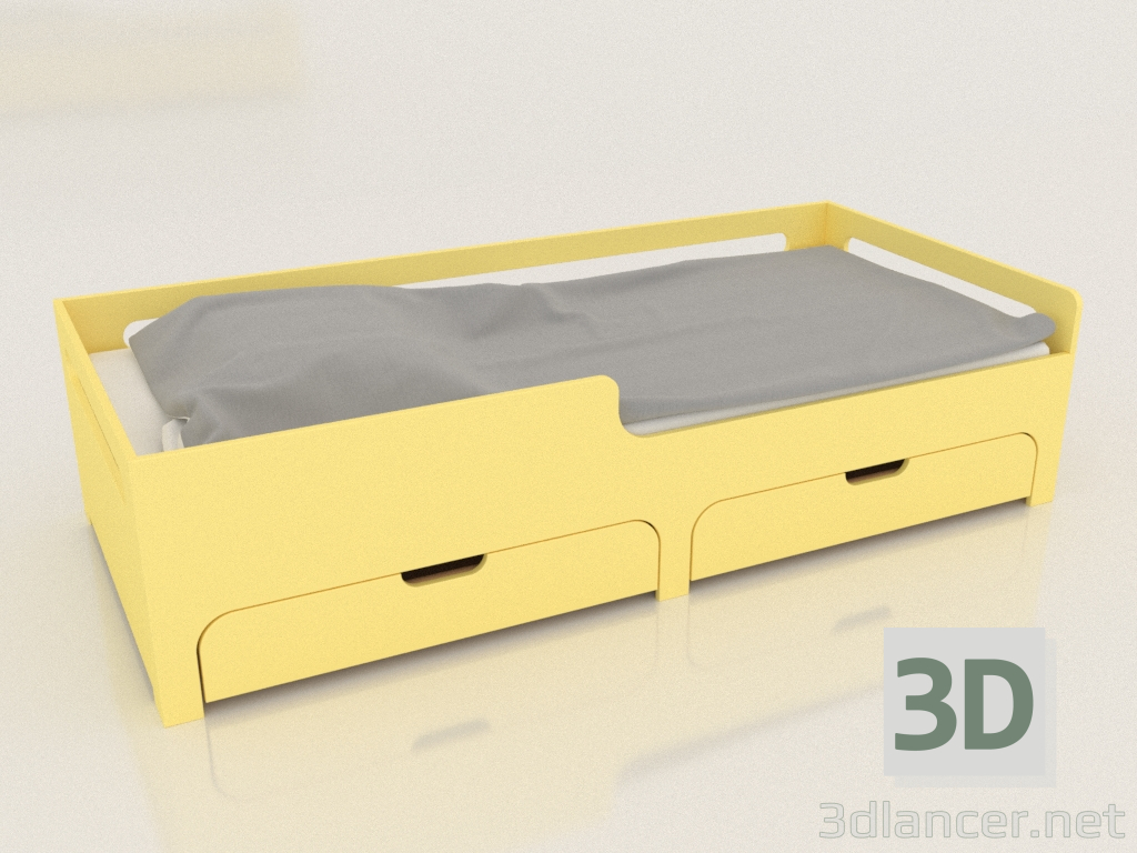 3d модель Ліжко MODE DL (BCDDL2) – превью