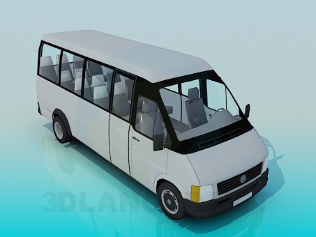 3d model Minibus - preview