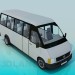 3D Modell Kleinbus - Vorschau