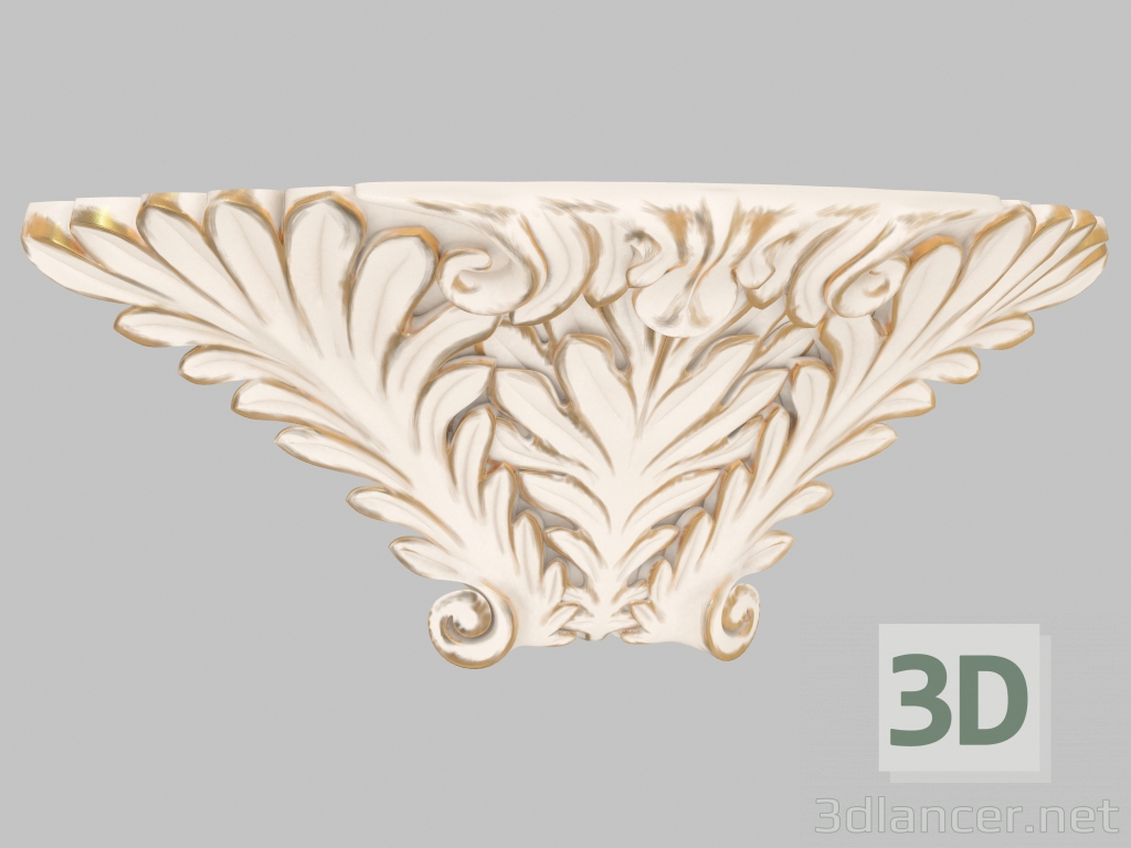 3D modeli Duvar lambası Cornisa (1324-1W) - önizleme