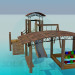 3d model Entertainment complex on the playground - preview