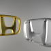 3D modeli Honda logosu - önizleme