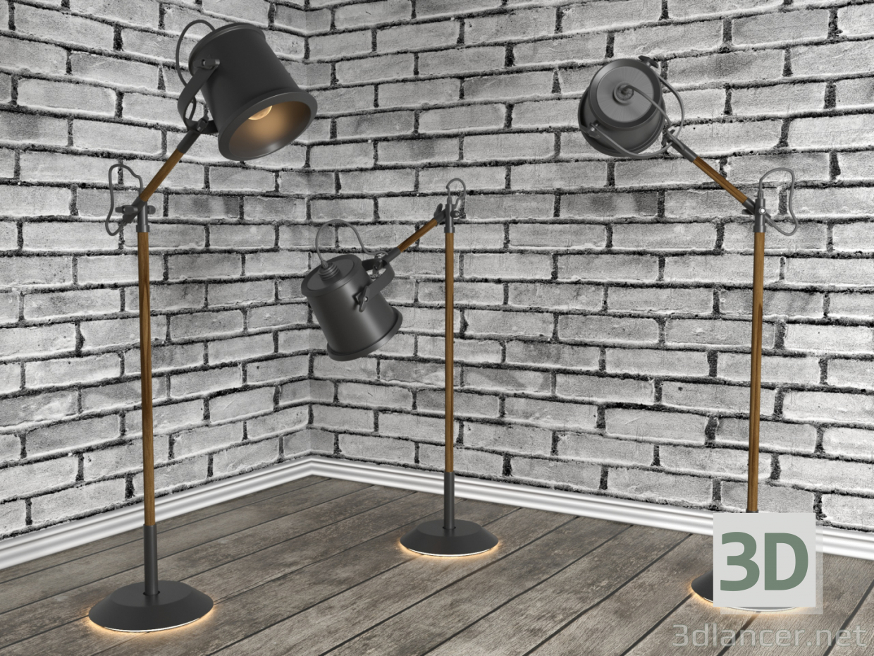 3D Modell LAMPE - Vorschau