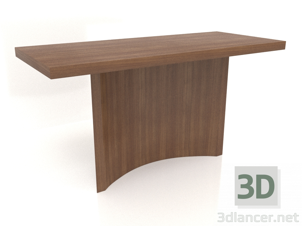 modèle 3D Table RT 08 (1400x600x750, bois marron clair) - preview
