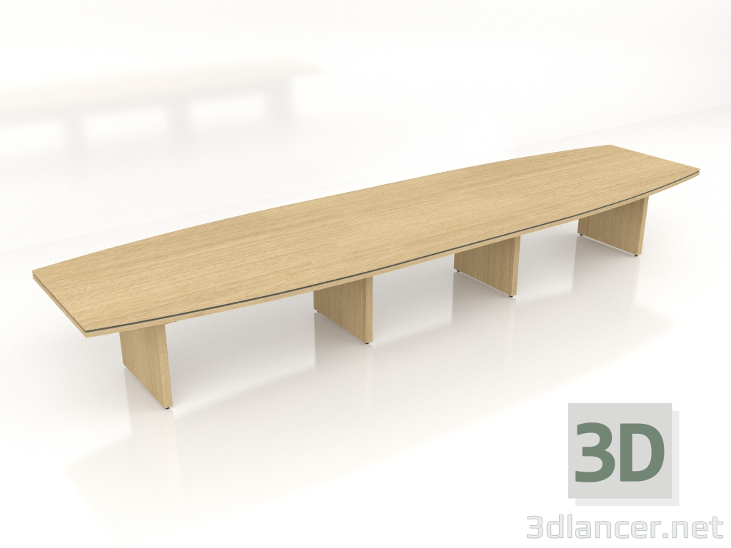 3d model Negotiation table Status Conference X10 (5400x1400) - preview