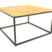 3d model Square coffee table (WOOD FLOOR, 80X80X50) - preview