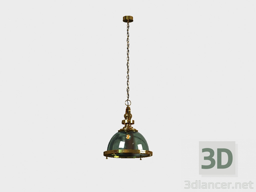 3d model Ceiling lamp POLOMNA CHANDELIER (CH100-1-BRS) - preview
