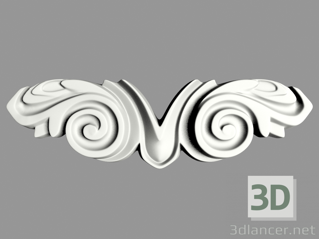 modèle 3D Décoration murale (113) - preview