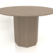 3d model Dining table DT 11 (D=1200х750, wood grey) - preview