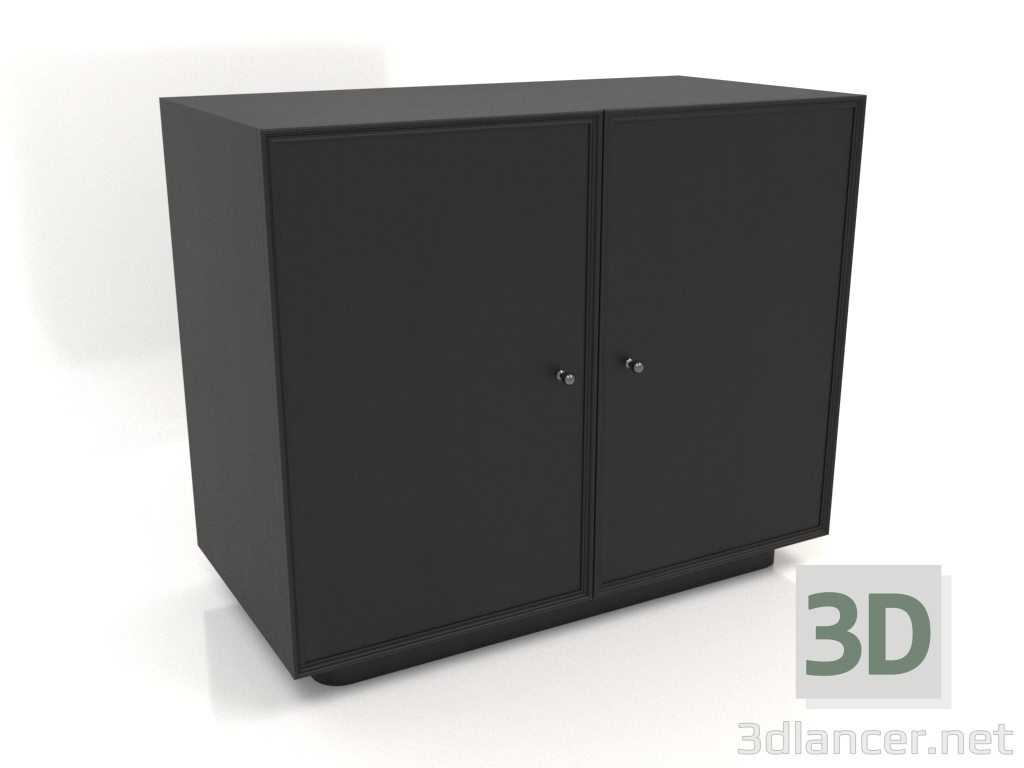 3D modeli Kabin TM 15 (001х505х834, ahşap siyahı) - önizleme