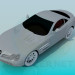 3 डी मॉडल Mercedes SLR - पूर्वावलोकन