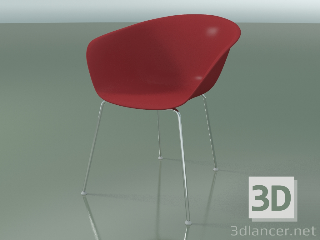 modello 3D Sedia 4201 (4 gambe, polipropilene PP0003) - anteprima