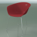 3d model Chair 4201 (4 legs, PP0003 polypropylene) - preview