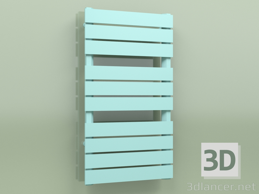 3D modeli Isıtmalı havlu askısı - Muna (905 x 500, RAL - 6034) - önizleme