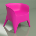 3d модель Кресло Obie Arm (розовый) – превью