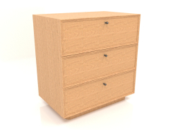Chest of drawers TM 15 (803х505х834, wood mahogany veneer)