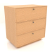 3d model Chest of drawers TM 15 (803х505х834, wood mahogany veneer) - preview