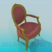Modelo 3d Cadeira clássica - preview