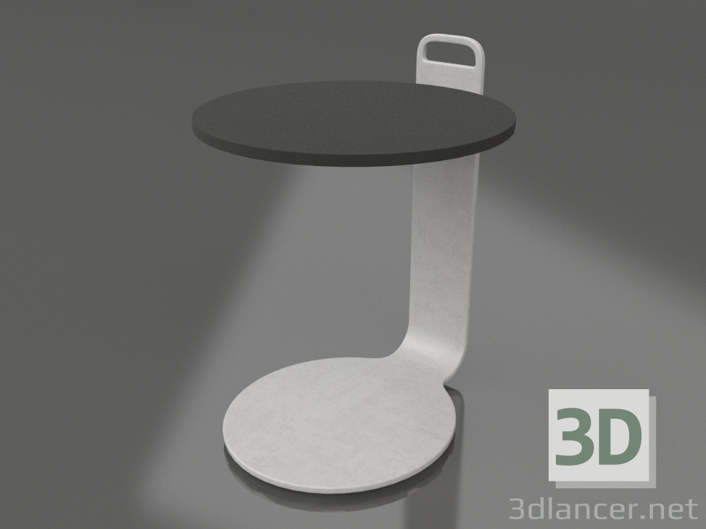 modello 3D Tavolino Ø36 (Grigio agata, DEKTON Domoos) - anteprima