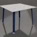 3d model Dining table 100 (Night blue, DEKTON) - preview