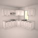Küche-Stil Minimalismus 3D-Modell kaufen - Rendern