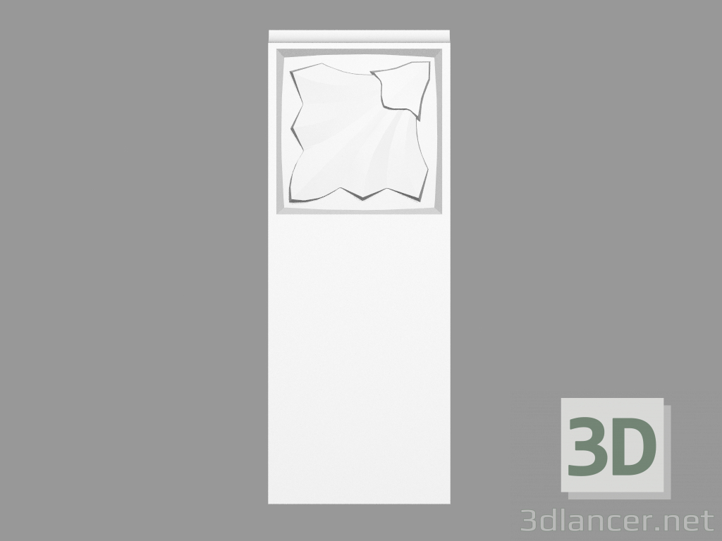 modello 3D Elemento angolare (UL 004, UL 005) - anteprima
