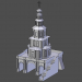 3d модель Новоиерусалимский монастир. надбрамний Храм – превью