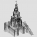 modèle 3D Nouveau monastère de Jérusalem. Gate Temple - preview
