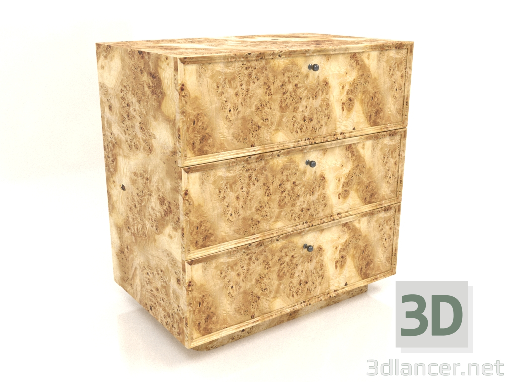 3 डी मॉडल दराज की छाती टीएम 15 (803х505х834, लिबास लकड़ी का पैमाना) - पूर्वावलोकन
