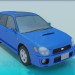 3 डी मॉडल Subaru impreza - पूर्वावलोकन