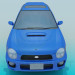 3D modeli Subaru impreza - önizleme