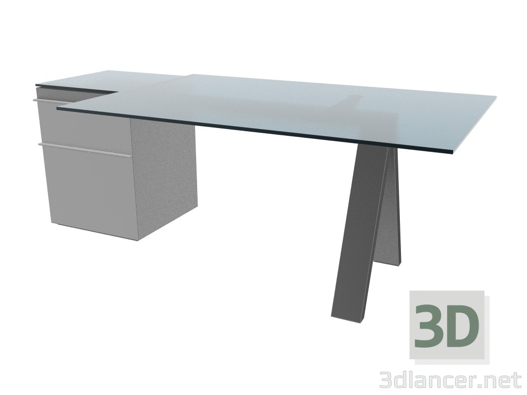 3d model Cabeza de la mesa 1 icono - vista previa