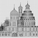 3d model New Jerusalem Monastery. Resurrection Cathedral - preview