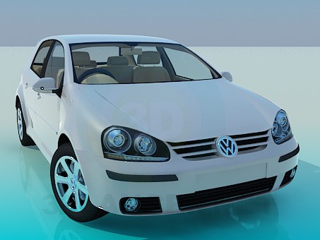 3 डी मॉडल Volkswagen Polo - पूर्वावलोकन