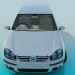 3D Modell Volkswagen Golf 6 - Vorschau