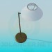 3D modeli Zemin lambası - önizleme