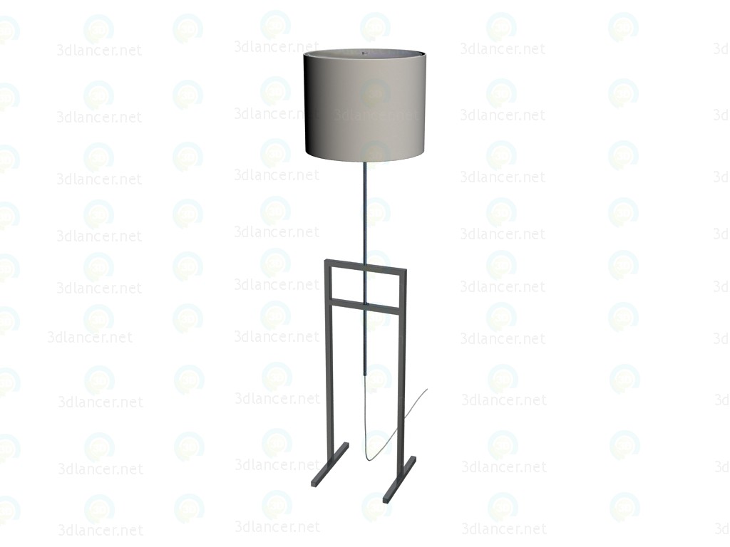 3d модель Лампа напольная LC4 – превью