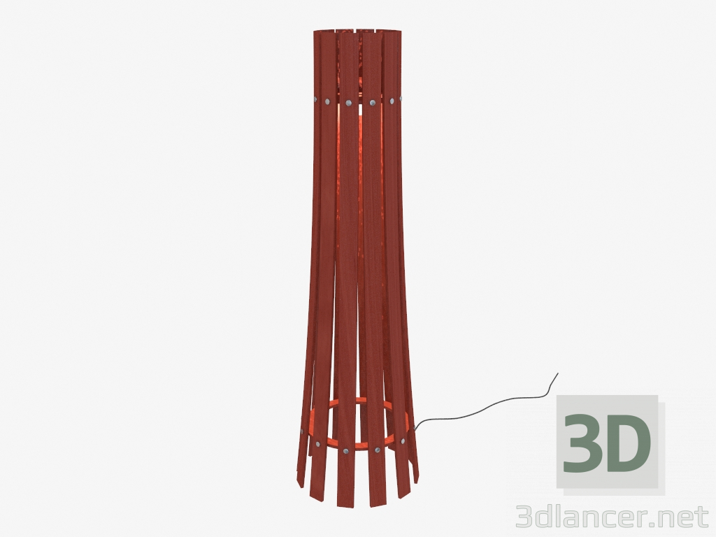 3D Modell Außenleuchte Die Pinch and Splay Lampe - Vorschau