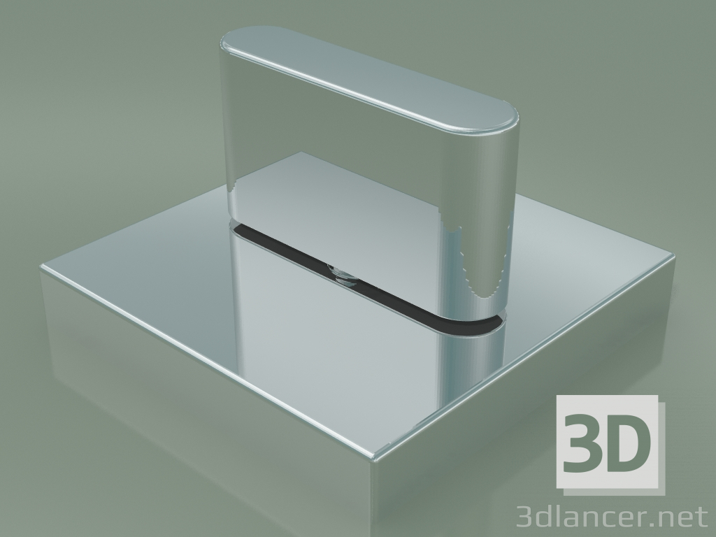 3D modeli Güverte valfi, saat yönünün tersine kapalı, sıcak (20.000 706-00) - önizleme
