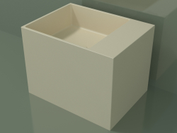 Countertop washbasin (01UN22102, Bone C39, L 48, P 36, H 36 cm)