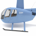 modèle 3D de Hélicoptère Robinson R44 acheter - rendu