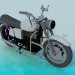 modèle 3D Moto - preview