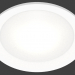 3d модель Встраиваемый светодиодный светильник (DL18891_24W White R Dim) – превью