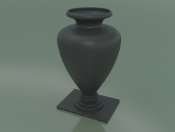 Vase décoratif Anfora (Noir)