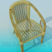 3D modeli Dokuma sandalye - önizleme