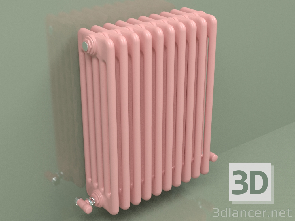 3D Modell Kühler TESI 5 (H 600 10EL, Pink - RAL 3015) - Vorschau