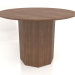 3d модель Стол обеденный DT 11 (D=1100х750, wood brown light) – превью