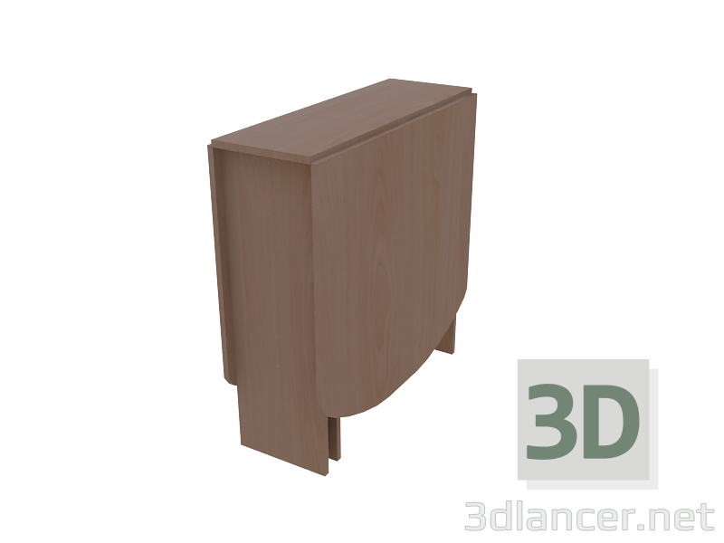 modèle 3D Table-livre NEKO - preview